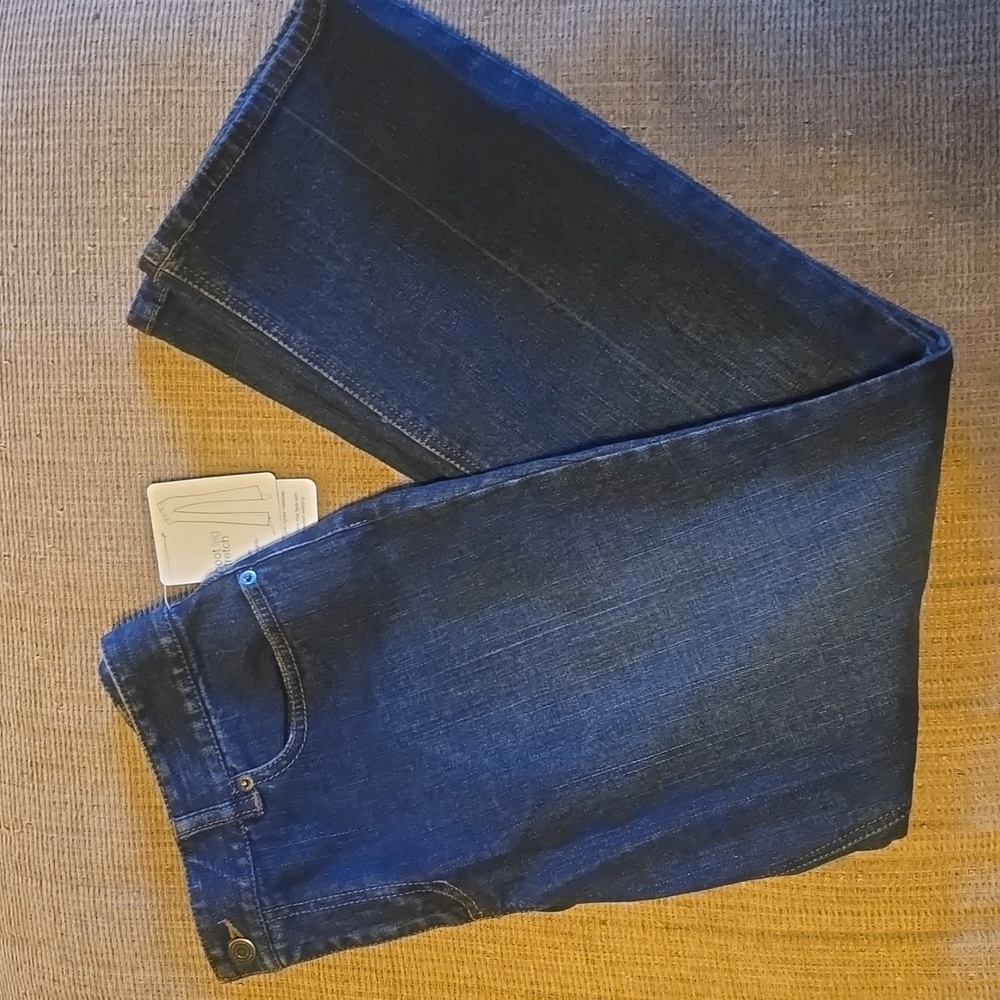 New Loft 12 12p Petite Boot Leg Stretch Jeans NWT